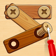 Wood Screw Puzzle Mod APK 2.23[Remove ads,Unlimited money]