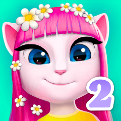 My Talking Angela 2 Mod APK 3.0.0.27567 [المال غير محدود,شراء مجاني,Mod speed]