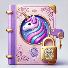 Unicorn Diary (lock - PIN)