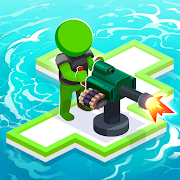 War of Rafts: Crazy Sea Battle Мод APK 1.0.3 [Бесконечные деньги,Бесплатная покупка,Mod speed]