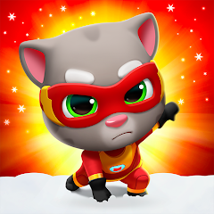 Talking Tom Hero Dash - Run Game Mod APK 5.0.1.7784 [Dinero ilimitado,Mod Menu]