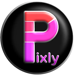 Pixly Fluo 3D - Icon Pack