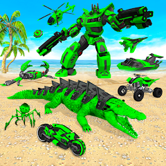 Crocodile Animal Robot Games Mod APK 8.6[Free purchase,Mod speed]