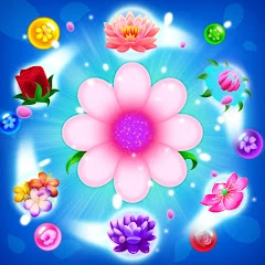 Bubble Shooter Flower Blossom Mod APK 6.5[Remove ads,Unlimited money]