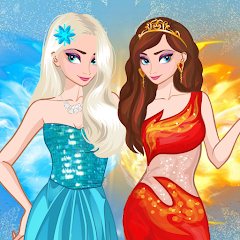 Icy or Fire dress up game Mod APK 2.4.12[Remove ads,Mod speed]