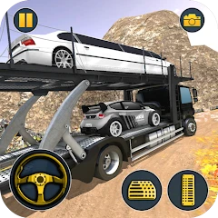 Car Transporter Trailer Truck Mod APK 5.0[Remove ads,Mod speed]
