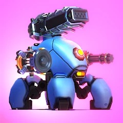 Little Big Robots. Mech Battle Mod APK 2.0.5[God Mode,Weak enemy]