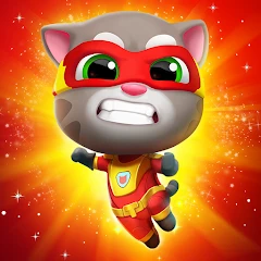 Talking Tom Hero Dash Mod APK 25.2.0.8662