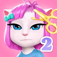 My Talking Angela 2 Mod APK 25.2.1.32307[Remove ads,Unlimited money,Mod Menu]