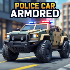 Police Car Armored Cop Car Sim Mod APK 6.0[Mod money]