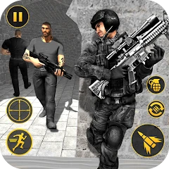 Anti-Terrorist Shooting Game Mod APK 15.12[God Mode,Weak enemy]