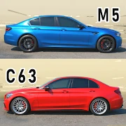 Car Sim M5 and C63 icon