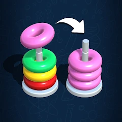Hoop Sort Puzzle: Color Ring Apk 1.3.2 