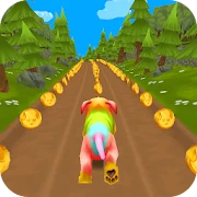 Dog Run Pet Runner Dog Game icon