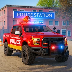 Emergency Firefighter Police