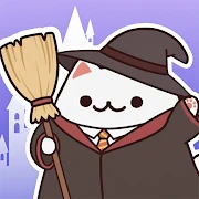 Cat Magic School : Cute Tycoon icon