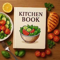 Kitchen Book Recipes icon