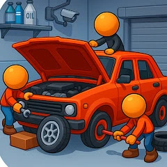 Car Mechanic Idle Tycoon icon