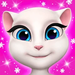 My Talking Angela Mod Apk 25.5.2.7874 