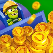 Idle Zombie Miner: Gold Tycoon