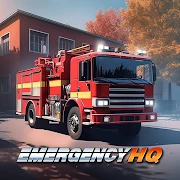 EMERGENCY HQ: firefighter game icon
