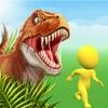 Dinosaur attack simulator 3D icon