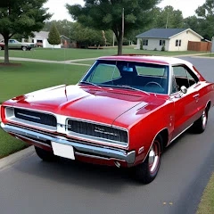 Car Simulator Old USA Driving icon