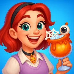 Halloween Merge: House Design icon