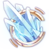Crystalline icon