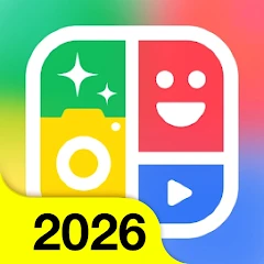 Photo Collage Video Quick Grid icon