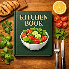 Kitchen Book Recipes icon