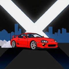 Pixel X Racer : Drag Racing icon