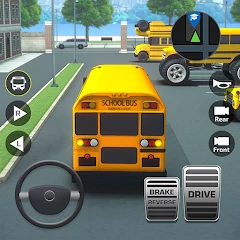 School Bus Simulator Driving icon
