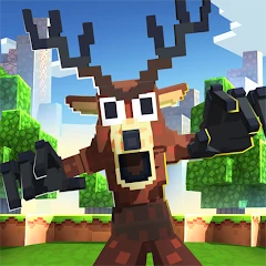 Cops N Robbers:Pixel Craft Gun icon