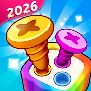 Unscrew Nuts Sort®: Pin Puzzle Apk 1.2.7 