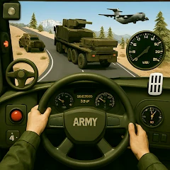 Army Vehicle Transport Truck icon