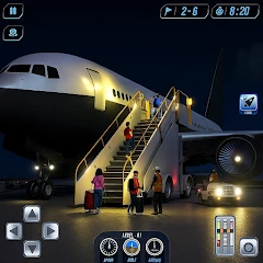 Airplane Simulator Plane Games Icon