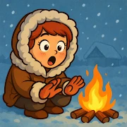 Icy Village: Survival Idle icon