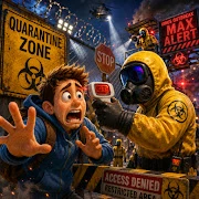 Quarantine Simulator Border 3D icon