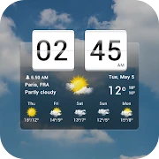 Sense Flip Clock & Weather