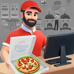 Pizza Shop Simulator 3D Icon