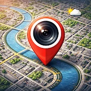 GPS Photo: With Location & Map icon