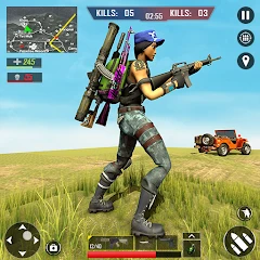 FPS Shooting Offline Gun Games Apk 1.32 