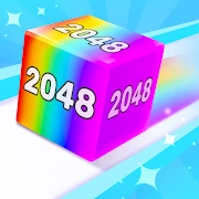 Chain Cube 2048: Number Merge icon