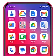 HiPhone Launcher OS Phone:Fast icon