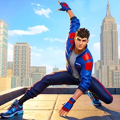 Flying Rope Hero: Action Game Mod Apk 48 