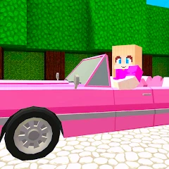 Pink Princess House Craft Game Apk 5.2 