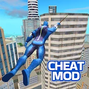 Rope Hero: Cheatground MOD icon