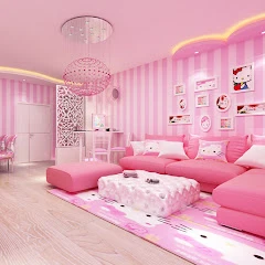Pink Home Design : House Craft Mod Apk 202 