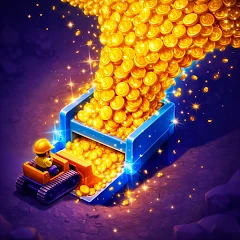 Idle Zombie Miner: Tycoon d'or icon